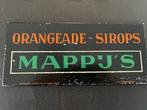 Mappij’s orangeade - Emaille bord - IJzer