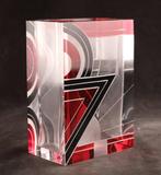 Art Deco - Karl Palda - Vaas - Glas