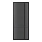 Skantrae binnendeur SSL4007 88x231,5 (Stomp, Rookglas), Doe-het-zelf en Verbouw, Deuren en Horren, 80 tot 100 cm, 215 cm of meer