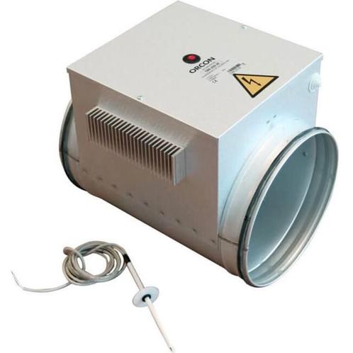 Orcon CBA-315-30 Naverwarmer 0-10V rond 315mm 3,0kW - 230V, Doe-het-zelf en Verbouw, Ventilatie en Afzuiging, Nieuw, Verzenden