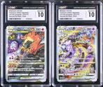 Pokémon - 2 Graded card - Charizard VSTAR Mewtwo VSTAR, Hobby en Vrije tijd, Verzamelkaartspellen | Pokémon, Nieuw