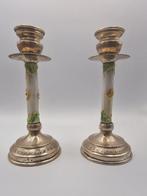 Kaarsenhouder (2) - .925 zilver - Hanau Tradition, Antiek en Kunst