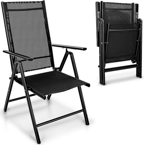 Tillvex® Tuinstoel Opklapbaar - Met armleuning - Antislip -, Tuin en Terras, Tuinmeubel-accessoires, Nieuw, Verzenden