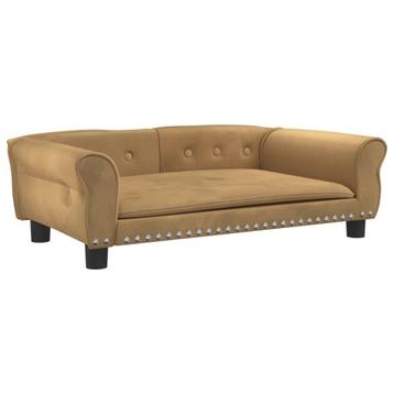 Hondenbed 95cm Bruin | Retourdeal | Goedkoper! beschikbaar voor biedingen