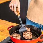 GGM Gastro | STAUB | Spatel - 310mm - Siliconen - Zwart |, Verzenden