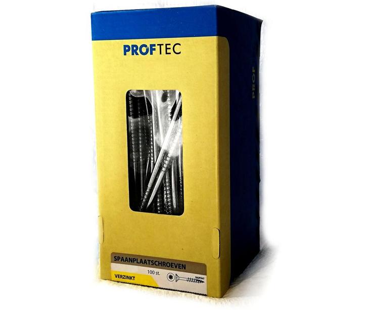Proftec snelboorschroef / spaanplaatschroef 6.0x150 TX, Doe-het-zelf en Verbouw, Overige Doe-het-zelf en Verbouw, Nieuw, Verzenden