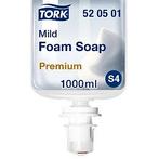 Handzeep tork s4 foam mild 1ltr 520501 | Omdoos a 6 fles x 1, Ophalen of Verzenden