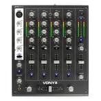 Vonyx STM-7010 Mixer 4-Kanaals DJ Mixer met USB, Verzenden, Nieuw