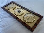 Maritieme objecten - Weerstation met barometer, thermometer, Antiek en Kunst