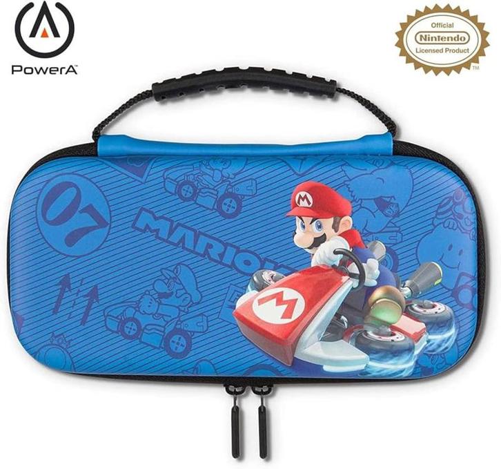 Nintendo Switch Lite Case Mario Kart (Switch Accessoires), Spelcomputers en Games, Spelcomputers | Nintendo Switch, Zo goed als nieuw