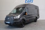 Ford Transit 350 2.0 TDCI L4/H3 170PK GRIJS Limited RWD CAME, Stof, Gebruikt, Euro 6, Overige kleuren