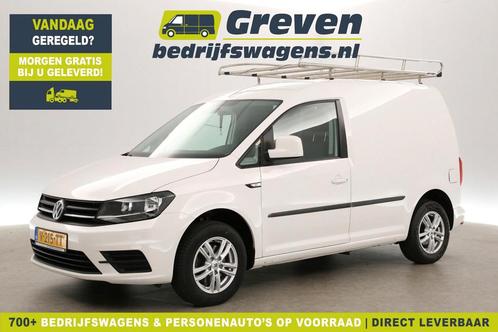 Volkswagen Caddy 2.0 TDI L1H1, Auto's, Bestelauto's, Onderhoudsboekje, Lease, Handgeschakeld, Wit, Financial lease, Stof, Diesel