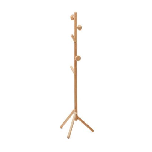 *WOONWINKEL* Kave Home Nadue Kapstok Massief Beukenhout Natu, Huis en Inrichting, Woonaccessoires | Kapstokken, Nieuw, Verzenden