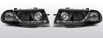 Koplampen LED DRL | Opel Astra F 1991-1995 | zwart, Verzenden, Nieuw, Opel