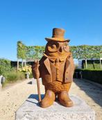 Beeldje - Large wise owl - IJzer