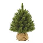 Forest Frosted Kunstkerstboom in Jute - H45 x Ø36 cm - Groen, Diversen, Kerst, Verzenden, Nieuw