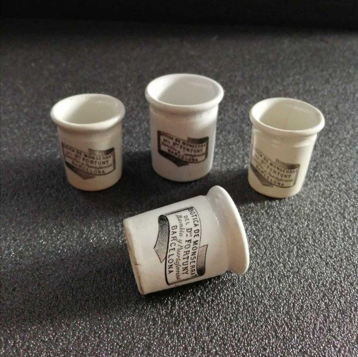 1930s Frascos ungüento botica • Fórmula farmacéutica • RARO, Antiek en Kunst, Curiosa en Brocante