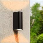 LED Buiten spot | Santa Barbara | IP44 | 2x GU10 | Zwart, Huis en Inrichting, Lampen | Wandlampen, Ophalen of Verzenden, Nieuw