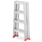 Compacte Aluminium Huishoudtrap - 2x4 Treden - 81 cm - Id..., Doe-het-zelf en Verbouw, Ladders en Trappen, Trap, Nieuw, Ophalen of Verzenden