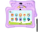 Olvy K7 Olvy Purple Pro - Kindertablet - 96GB - 7 Inch -, Huis en Inrichting, Woonaccessoires | Overige, Verzenden, Nieuw