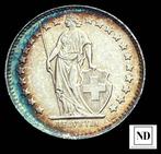 Zwitserland. 1/2 Franc 1945 - berna (Zonder Minimumprijs), Postzegels en Munten, Munten | Europa | Niet-Euromunten