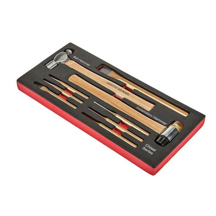 Montagehamer – steenbeitel – centerpons – pendrijver set 9, Doe-het-zelf en Verbouw, Gereedschapskisten, Ophalen of Verzenden