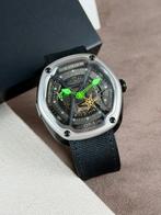 Dietrich - Organic Time Automatic Skeleton black/green -, Nieuw