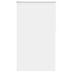 vidaXL Rolgordijn verduisterend 120x230 cm stofbreedte 116,6, Huis en Inrichting, Verzenden, Nieuw, Wit