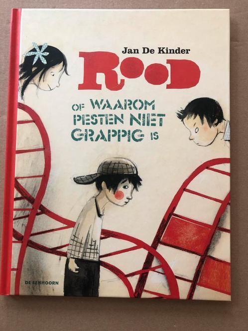 Rood - Of waarom Pesten niet grappig is - NIEUW - zeldzaam, Boeken, Kinderboeken | Jeugd | onder 10 jaar, Zo goed als nieuw, Ophalen of Verzenden