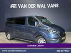 Ford Transit Custom | 2.0 TDCI 170pk Automaat L2H1 Dubbele, Auto's, Bestelauto's, Automaat, Gebruikt, Euro 6, Blauw