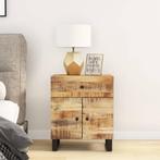 vidaXL Nachtkastjes 50x33x60 cm massief mangohout en bewerkt, Minder dan 45 cm, Verzenden, Nieuw, 55 tot 70 cm
