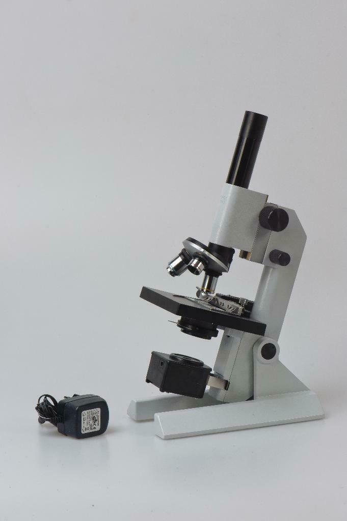 Euromex Microscoop compleet met kruistafel en glaasjes!, Audio, Tv en Foto, Optische apparatuur | Microscopen, Biologische microscoop