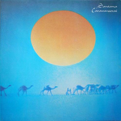 LP gebruikt - Santana - Caravanserai, Cd's en Dvd's, Vinyl | Rock, Zo goed als nieuw, Verzenden