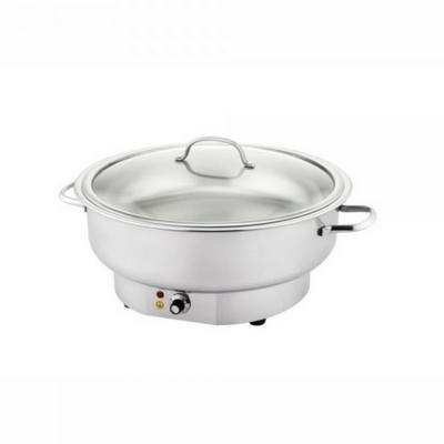 Elektrische Chafing Dish - rond &#216; 40 cm - 3,8 liter, Zakelijke goederen, Horeca | Keukenapparatuur, Nieuw in verpakking, Verzenden