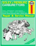 SOLEX & PIERBURG CARBURETTORS, REPAIR & SERVICE MANUAL,, Nieuw, Author