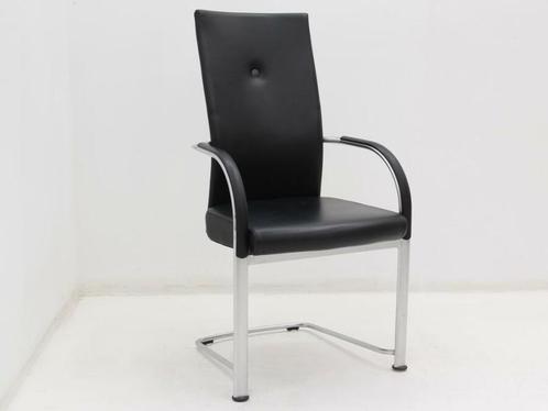 Vergaderstoel Fritz Hansen 779P - leder in de kleur zwart, Zakelijke goederen, Kantoor en Winkelinrichting | Kantoormeubilair en Inrichting