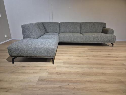NIEUW! 25% KORTING Montel Marvel Hoekbank - Stof Suez-Turtle, Huis en Inrichting, Banken | Sofa's en Chaises Longues, 300 cm of meer