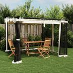 vidaXL Prieel met zijwanden van gaas 3x3 m staal, Tuin en Terras, Verzenden, Nieuw