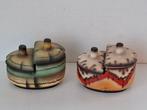BIHL - Jampot (2) - Aardewerk - Art Deco jampotjes, Antiek en Kunst
