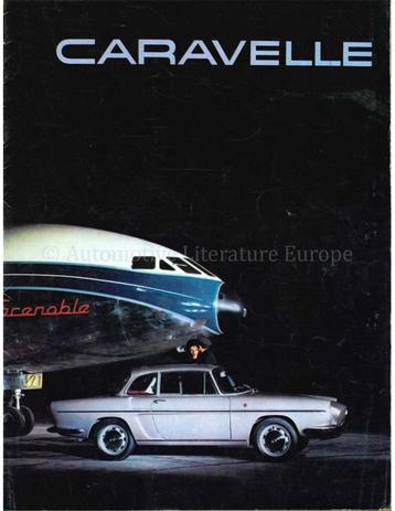 1965 RENAULT CARAVELLE BROCHURE DUITS beschikbaar voor biedingen
