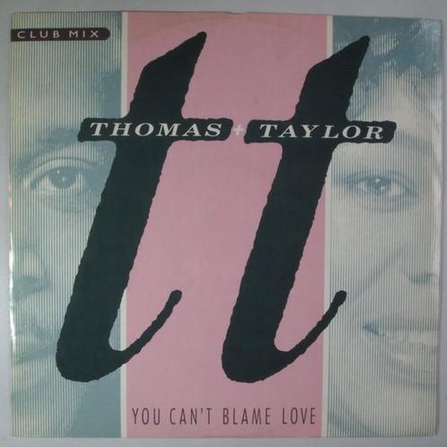 Thomas and Taylor - You cant blame love - 12, Cd's en Dvd's, Vinyl Singles, Maxi-single, Gebruikt, 12 inch, Pop