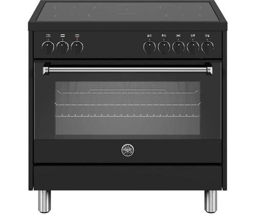 €1999 Bertazzoni MPL95I1ENNP inductie fornuis met 5 zones,, Witgoed en Apparatuur, Fornuizen, Ophalen of Verzenden