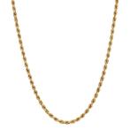Gouden koord collier 14 krt, Sieraden, Tassen en Uiterlijk, Kettingen, Ophalen of Verzenden, Nieuw