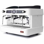 Koffiemachine 2 groepen, automatisch (met display) - wit | D, Verzenden
