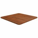 vidaXL Tafelblad vierkant 50x50x1,5cm behandeld eiken, Verzenden, Nieuw
