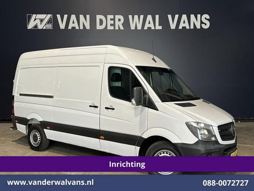 Mercedes-Benz Sprinter | 316 CDI 164pk L2H2 Inrichting Euro6, Auto's, Bestelauto's, Dealer onderhouden, Te koop, Handgeschakeld