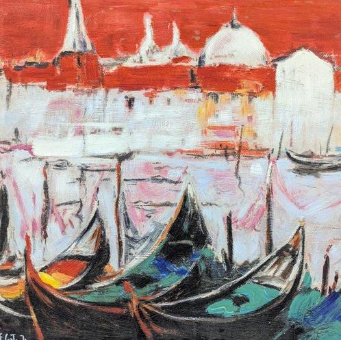 Fabio Costantino (1945) - Venezia, Antiek en Kunst, Kunst | Schilderijen | Klassiek