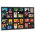 vidaXL Fotolijst voor 24x(13x18 cm) foto MDF zwart, Audio, Tv en Foto, Fotografie | Fotolijsten, Verzenden, Nieuw