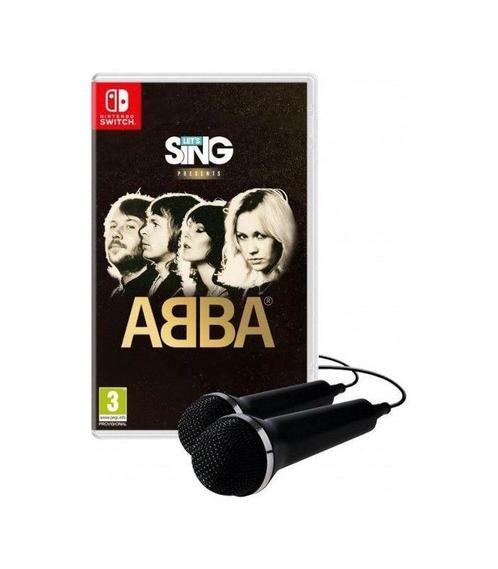 Switch Lets Sing ABBA [Microphone Bundle], Spelcomputers en Games, Games | Nintendo Switch, Zo goed als nieuw, Verzenden
