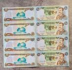 Jinks Kunst - Tribute to Banksy on 8 Iraqi banknotes (Saddam, Antiek en Kunst